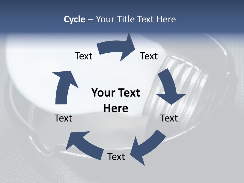 A Light Bulb In A Metal Container On A Table PowerPoint Template