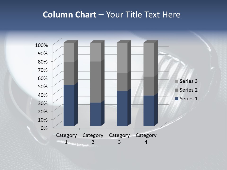 A Light Bulb In A Metal Container On A Table PowerPoint Template