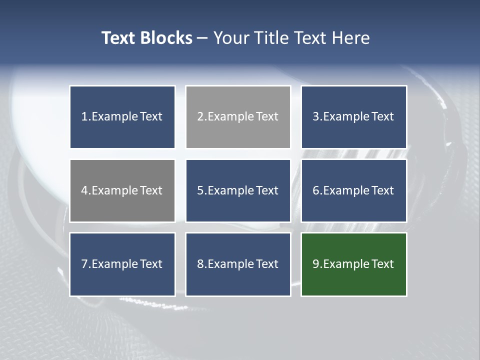 A Light Bulb In A Metal Container On A Table PowerPoint Template