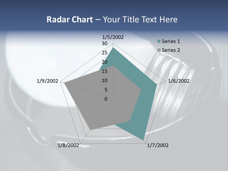 A Light Bulb In A Metal Container On A Table PowerPoint Template