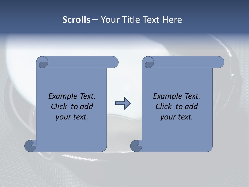 A Light Bulb In A Metal Container On A Table PowerPoint Template