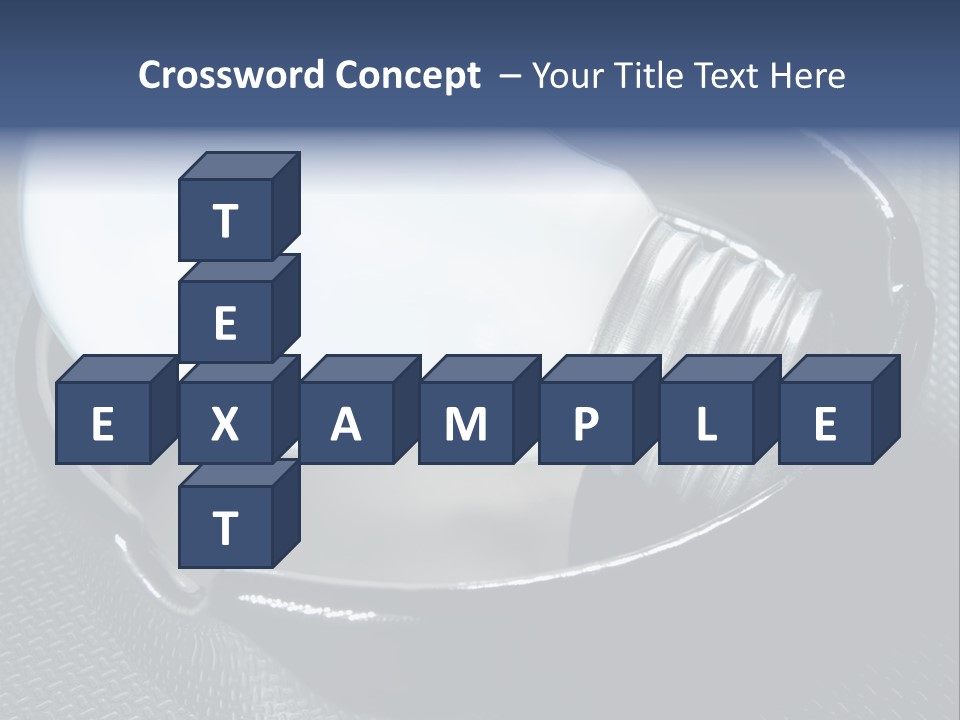 A Light Bulb In A Metal Container On A Table PowerPoint Template