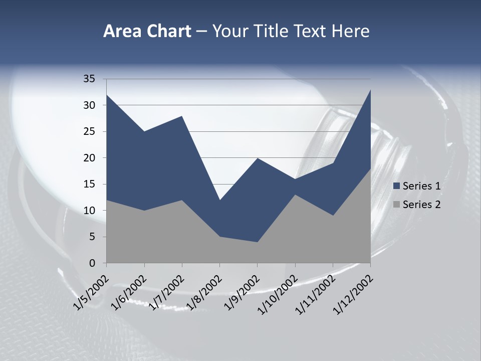 A Light Bulb In A Metal Container On A Table PowerPoint Template