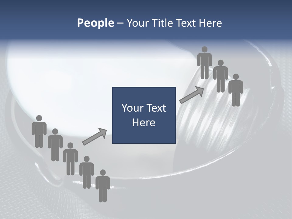 A Light Bulb In A Metal Container On A Table PowerPoint Template