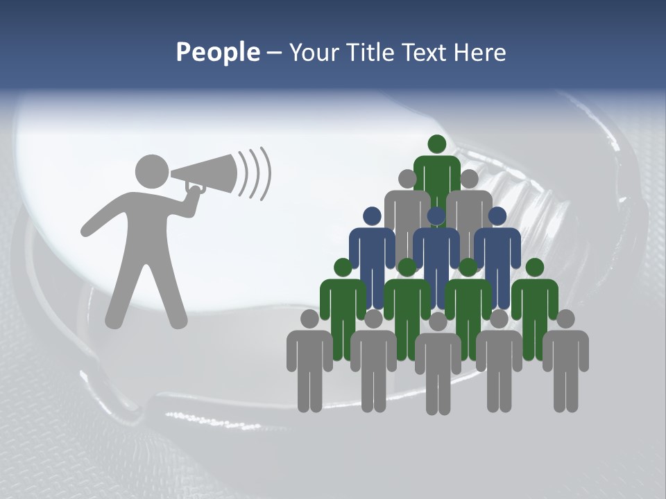 A Light Bulb In A Metal Container On A Table PowerPoint Template