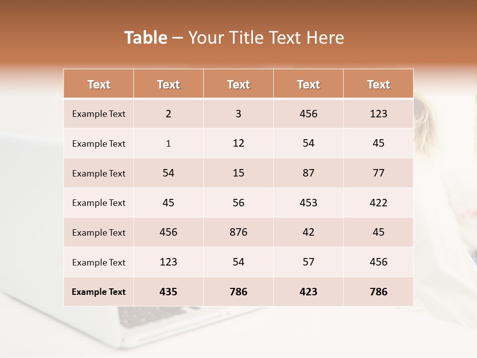 Two Young Girls Sitting In Front Of A Laptop Computer PowerPoint Template