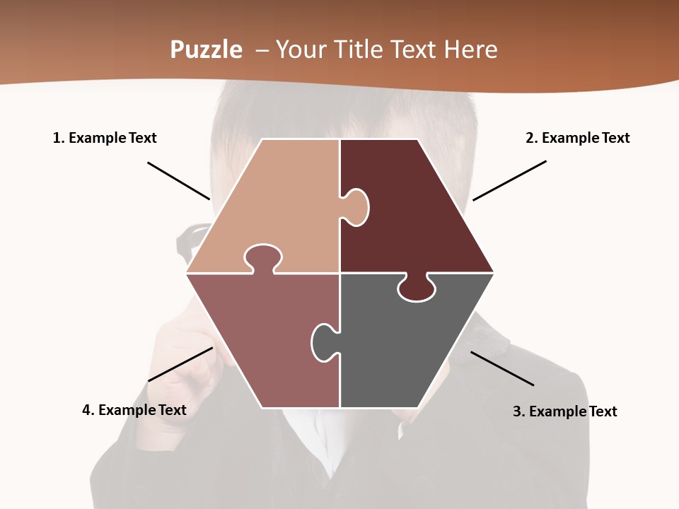 A Little Boy Wearing Glasses And A Suit PowerPoint Template