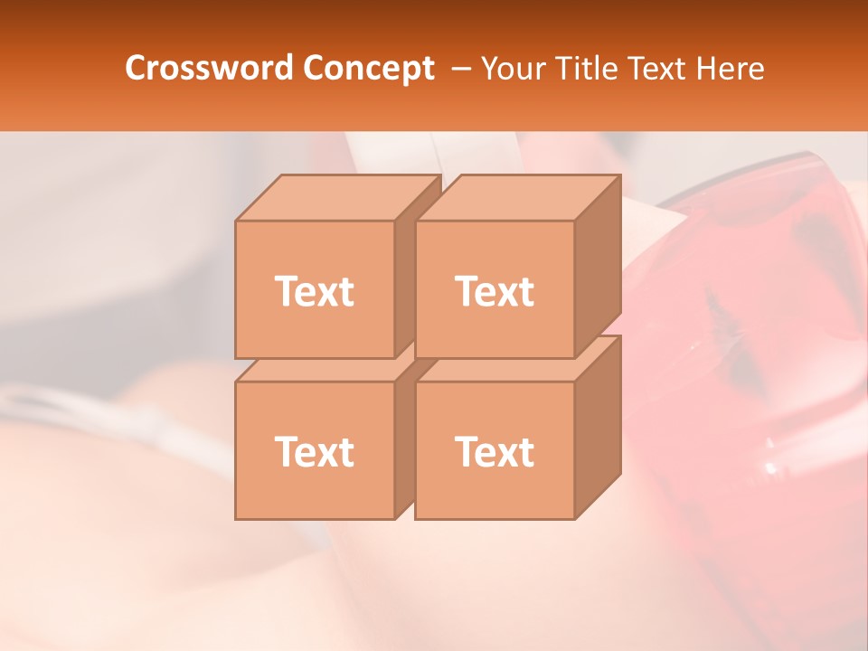 A Woman Getting A Laser On Her Face PowerPoint Template