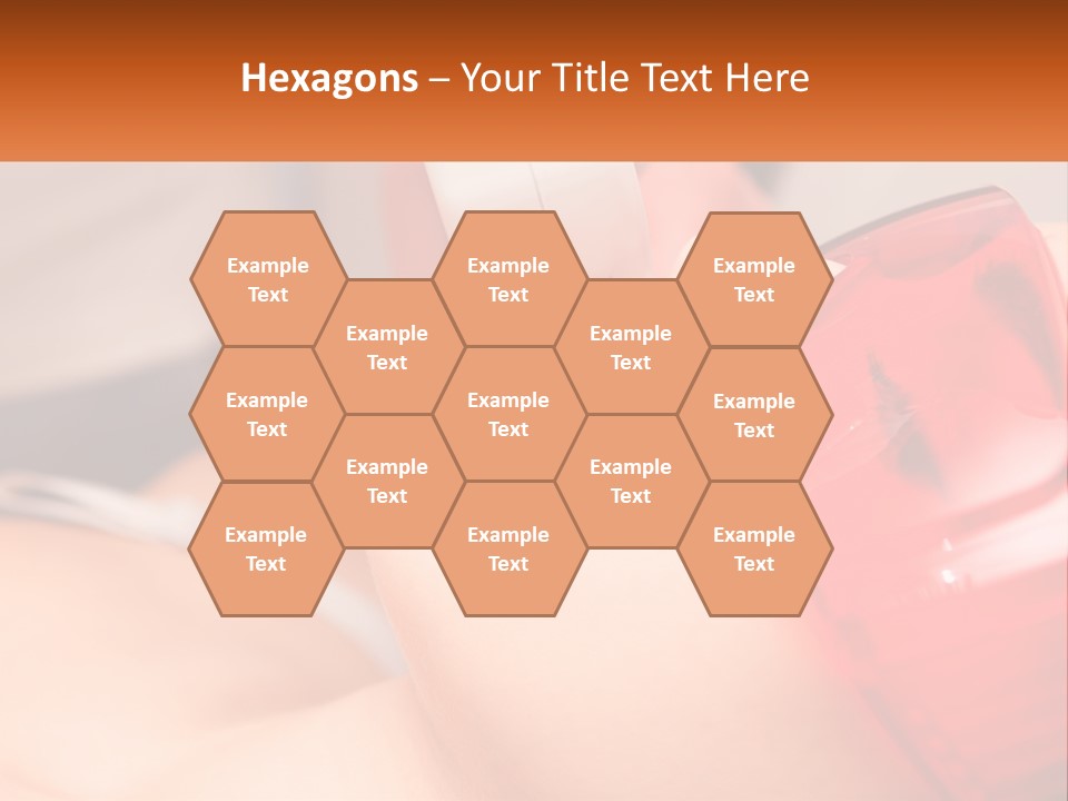 A Woman Getting A Laser On Her Face PowerPoint Template