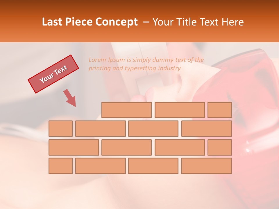 A Woman Getting A Laser On Her Face PowerPoint Template