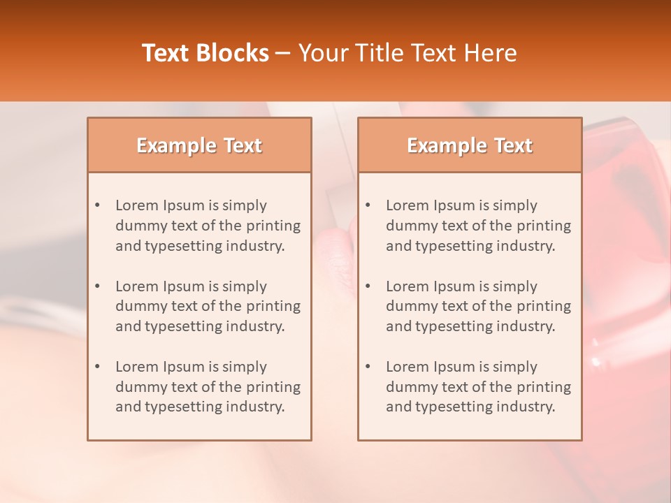 A Woman Getting A Laser On Her Face PowerPoint Template