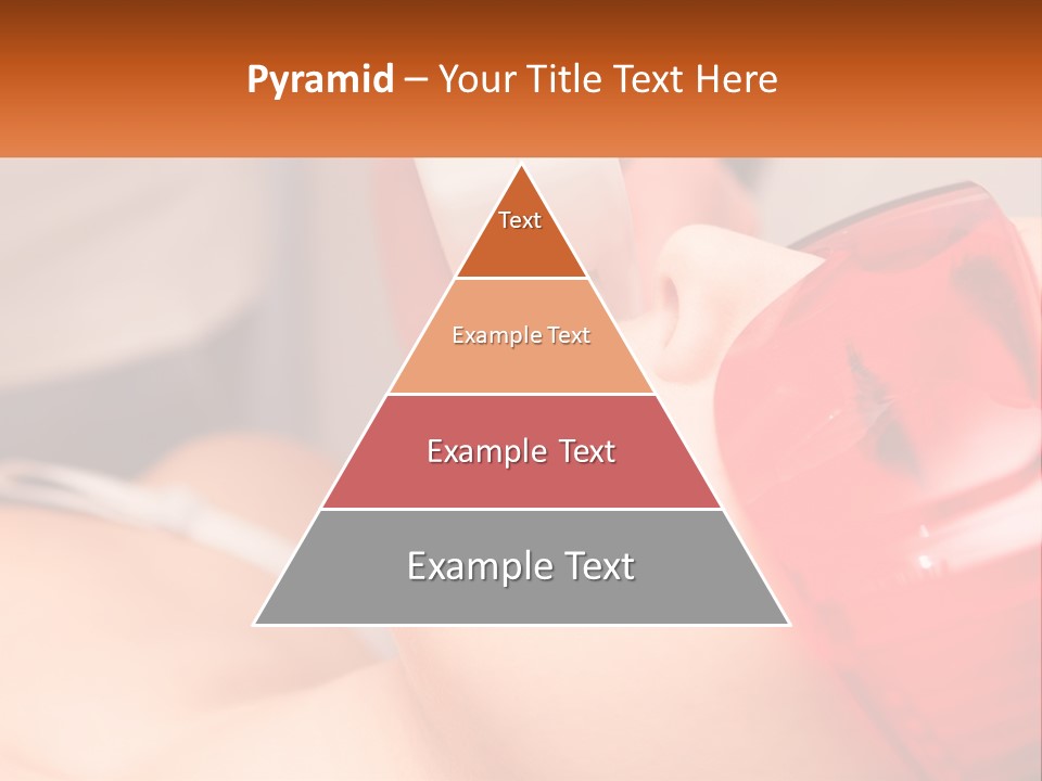 A Woman Getting A Laser On Her Face PowerPoint Template