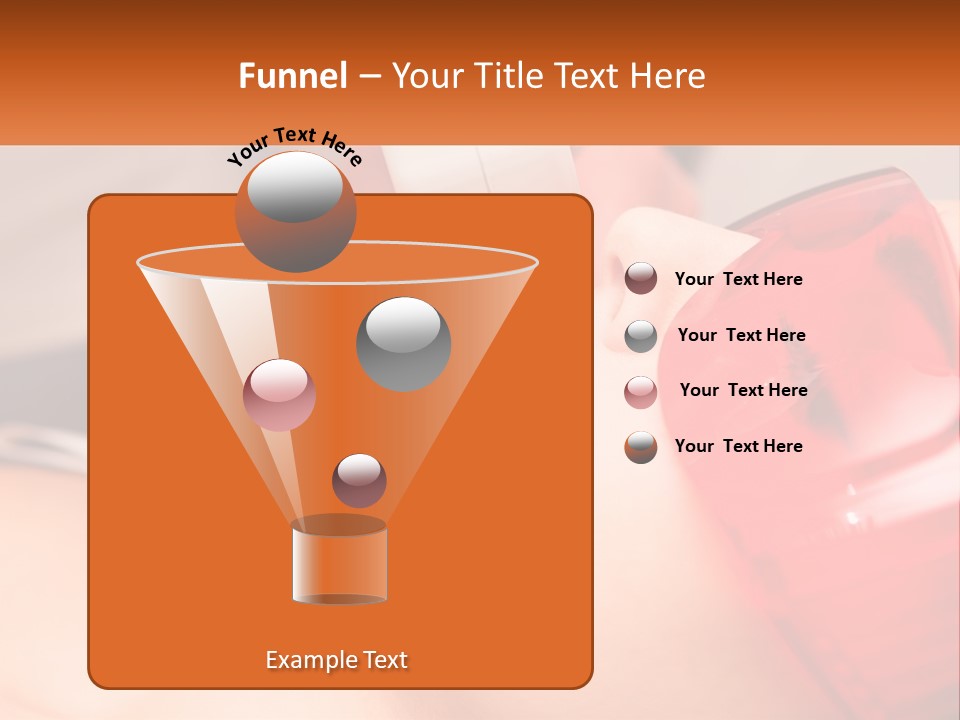 A Woman Getting A Laser On Her Face PowerPoint Template