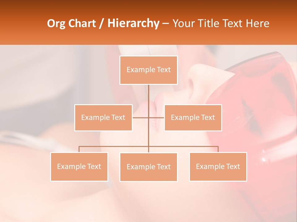 A Woman Getting A Laser On Her Face PowerPoint Template