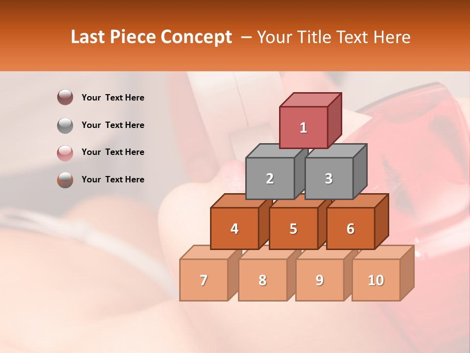 A Woman Getting A Laser On Her Face PowerPoint Template