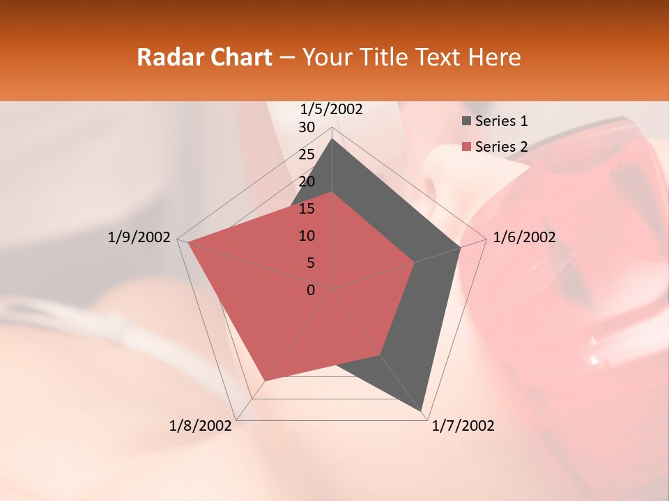 A Woman Getting A Laser On Her Face PowerPoint Template