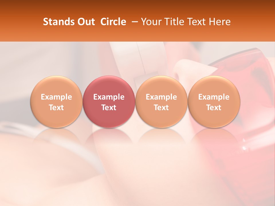 A Woman Getting A Laser On Her Face PowerPoint Template