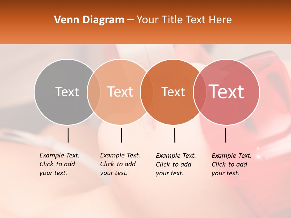 A Woman Getting A Laser On Her Face PowerPoint Template