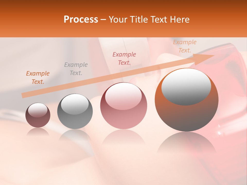 A Woman Getting A Laser On Her Face PowerPoint Template