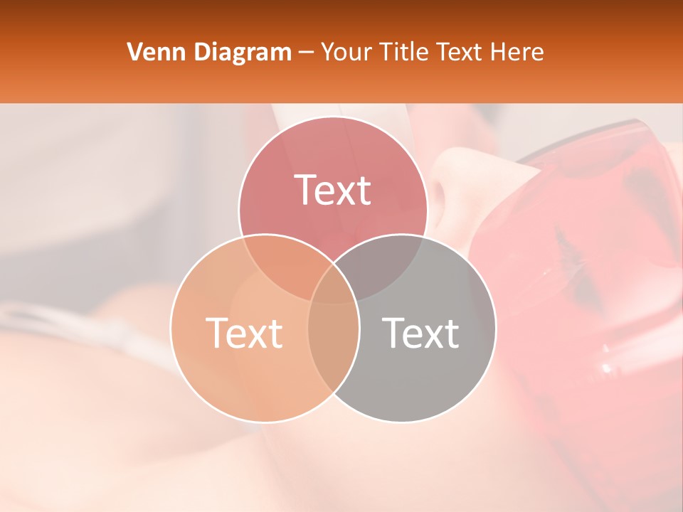 A Woman Getting A Laser On Her Face PowerPoint Template