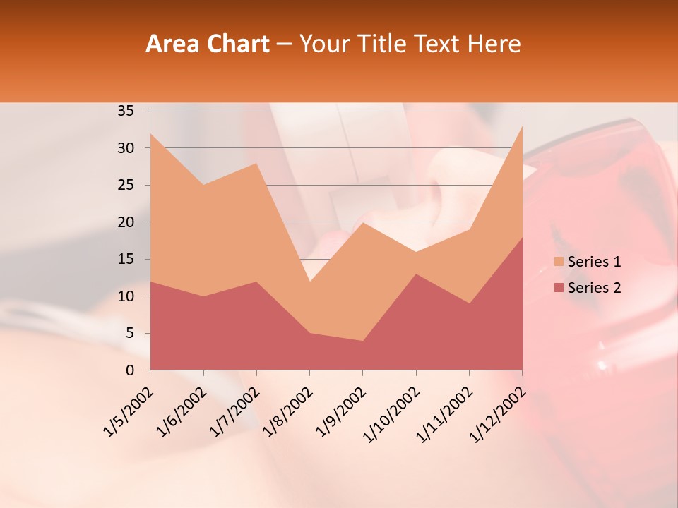 A Woman Getting A Laser On Her Face PowerPoint Template
