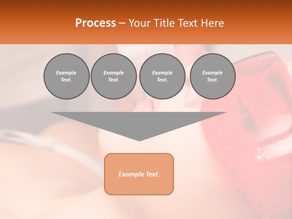 A Woman Getting A Laser On Her Face PowerPoint Template