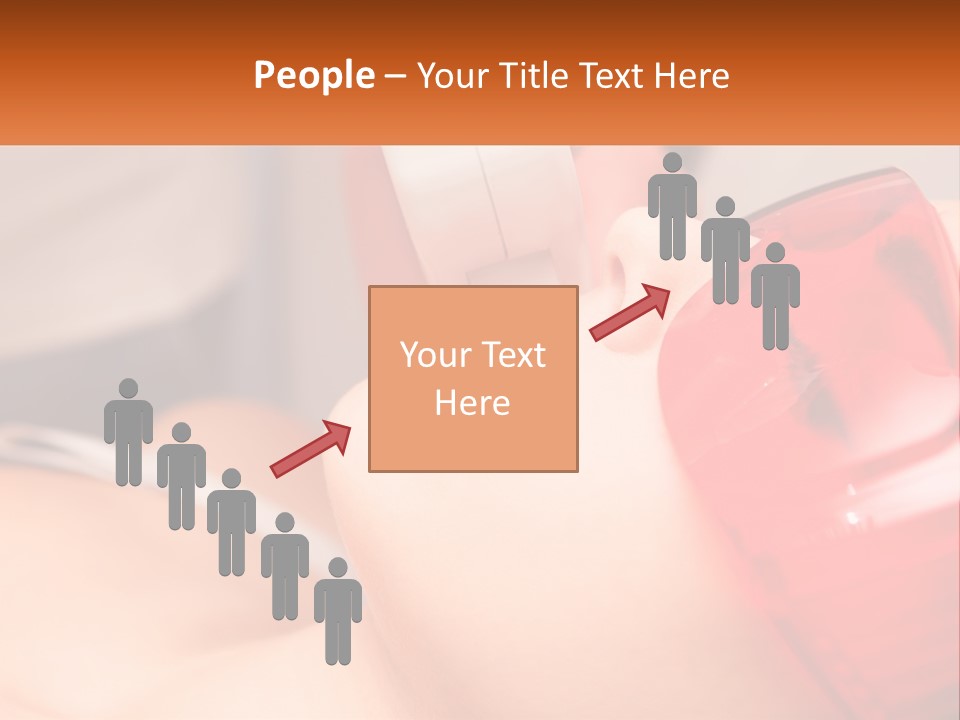 A Woman Getting A Laser On Her Face PowerPoint Template