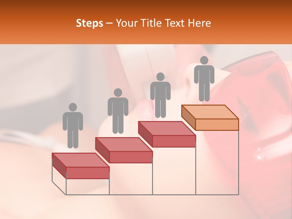 A Woman Getting A Laser On Her Face PowerPoint Template