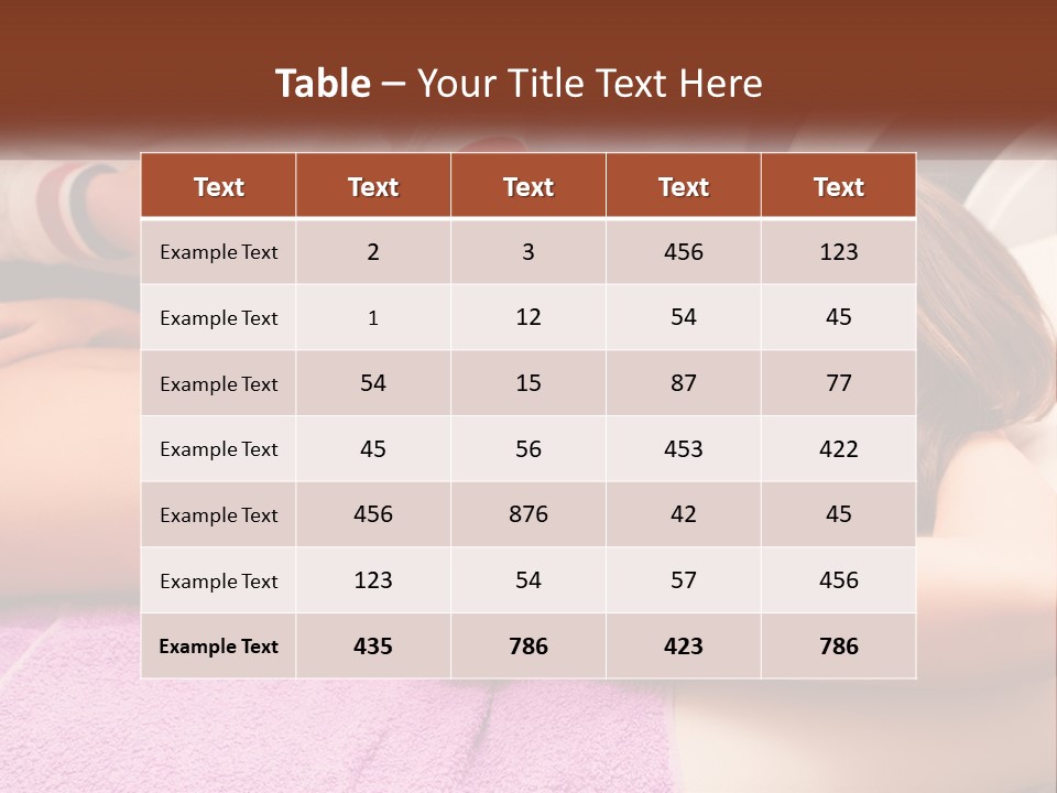 A Woman Getting Laser Hair Removal From A Machine PowerPoint Template