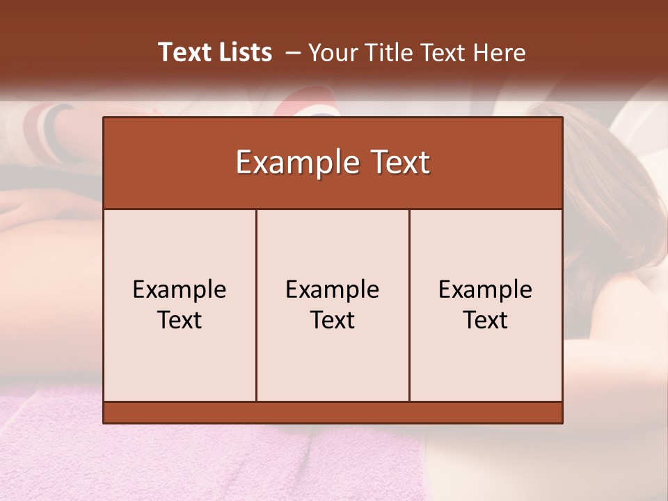 A Woman Getting Laser Hair Removal From A Machine PowerPoint Template