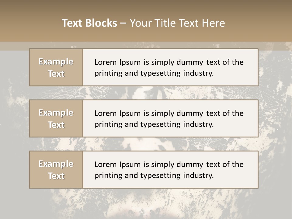 A Woman With Black And White Paint On Her Face PowerPoint Template