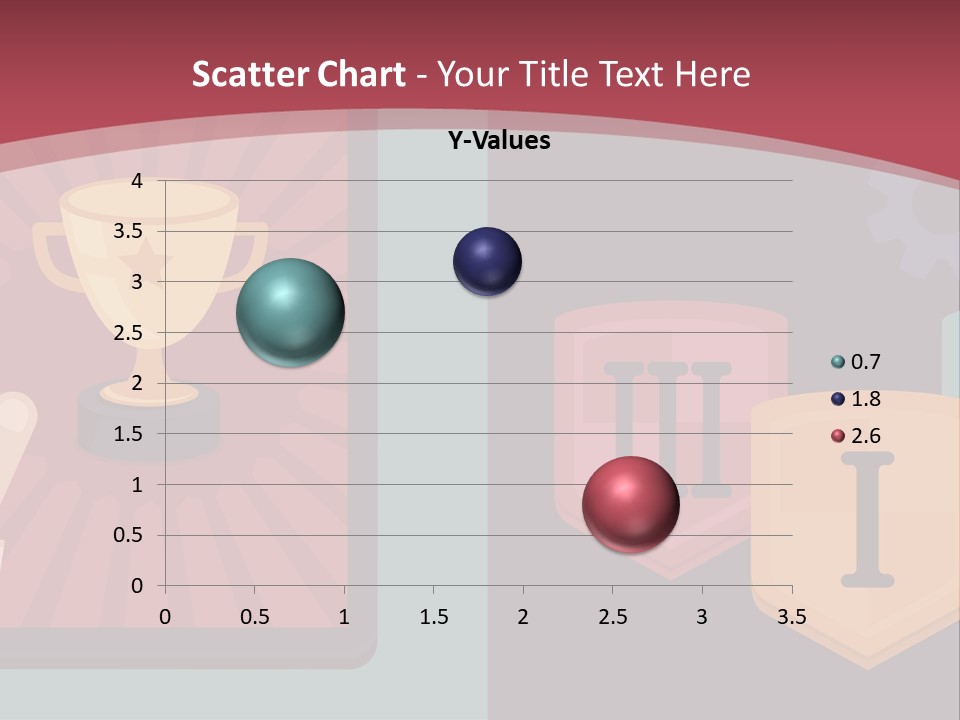 A Hand Touching A Tablet With A Trophy On It PowerPoint Template