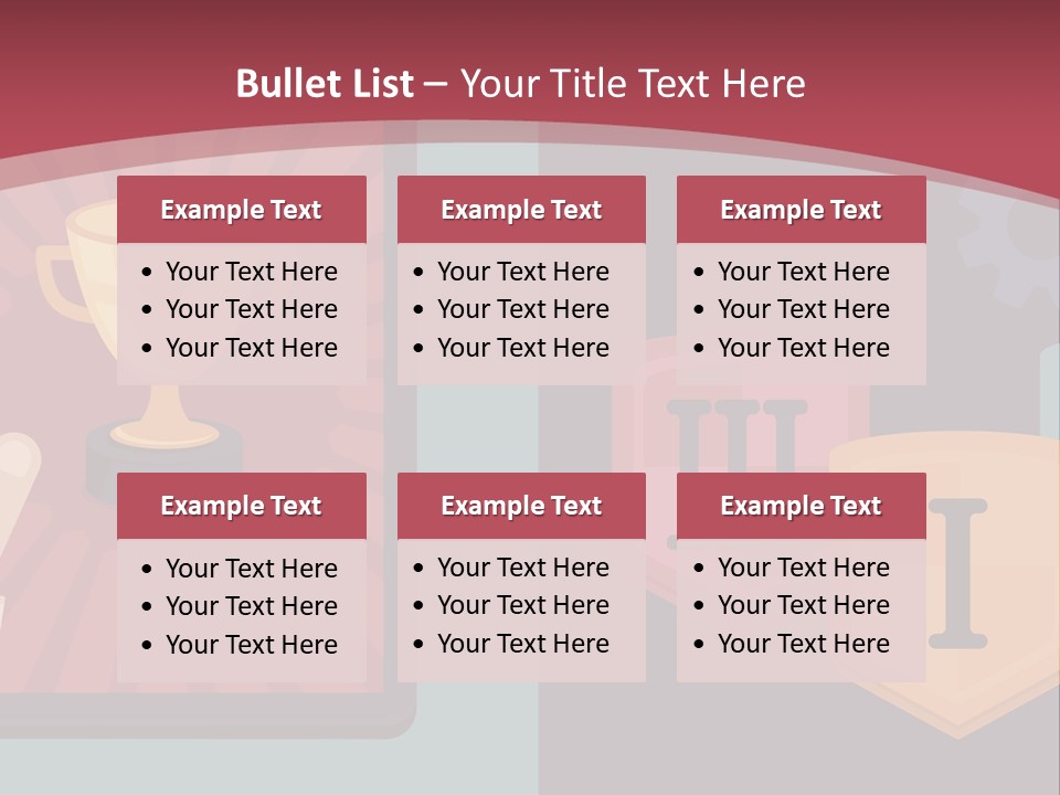A Hand Touching A Tablet With A Trophy On It PowerPoint Template