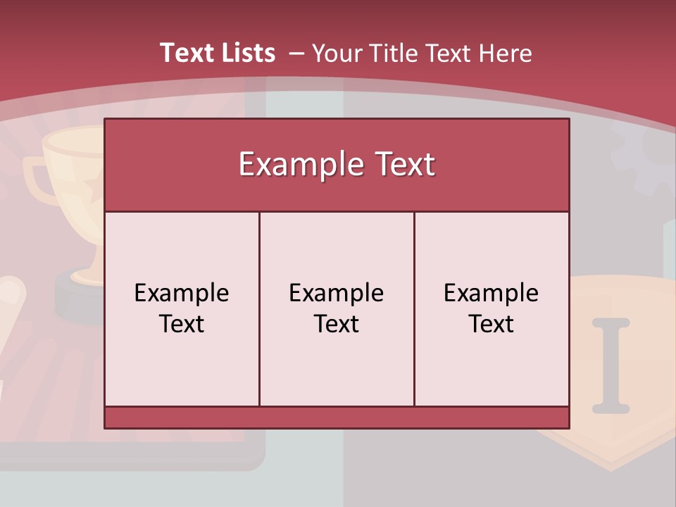 A Hand Touching A Tablet With A Trophy On It PowerPoint Template