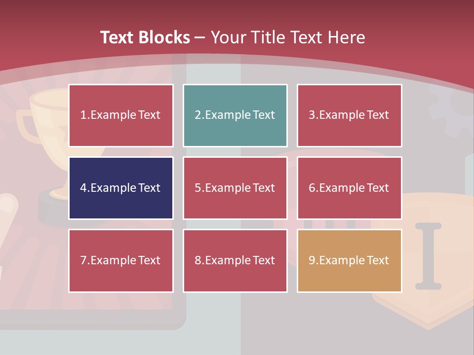A Hand Touching A Tablet With A Trophy On It PowerPoint Template