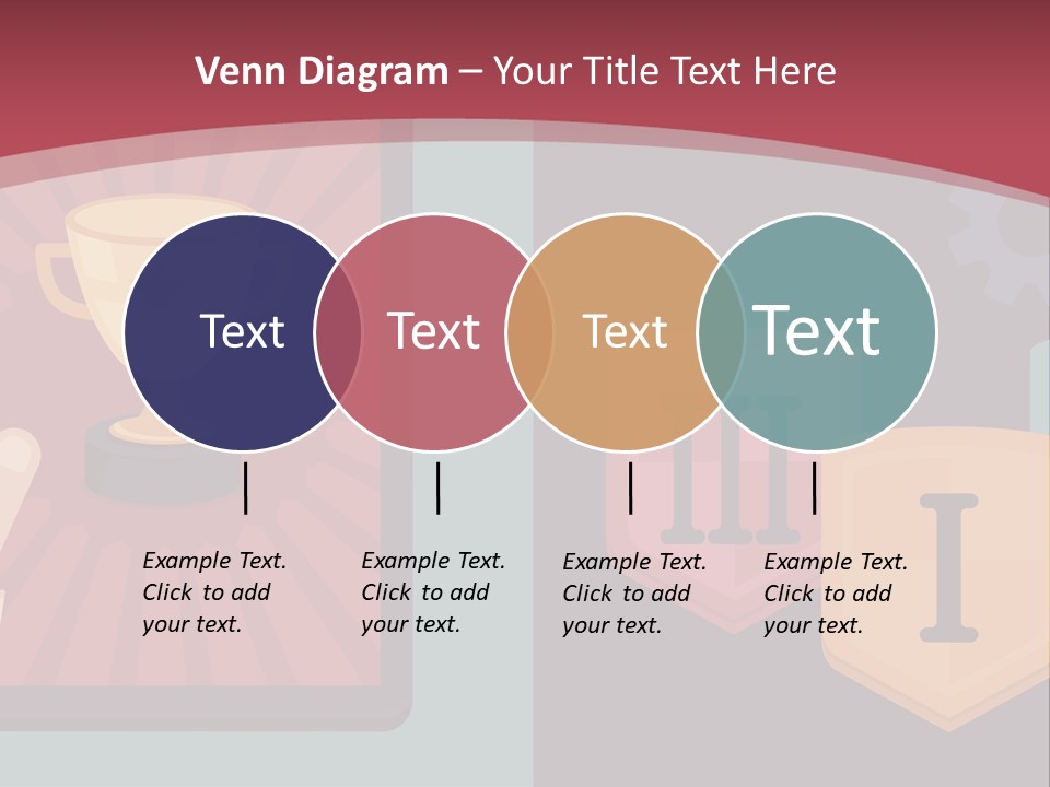 A Hand Touching A Tablet With A Trophy On It PowerPoint Template