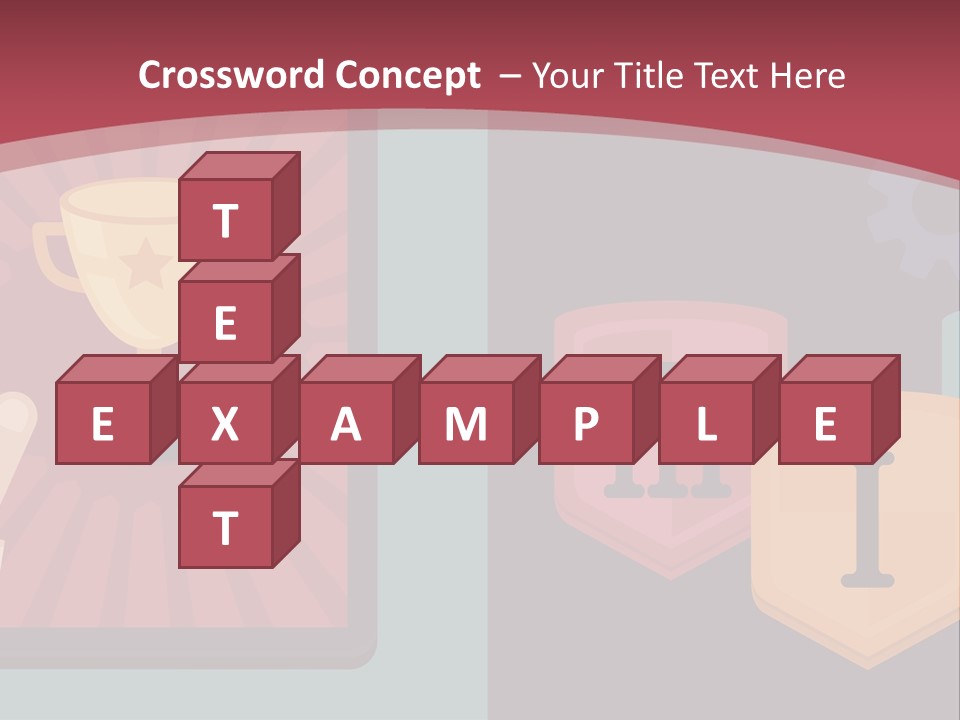 A Hand Touching A Tablet With A Trophy On It PowerPoint Template