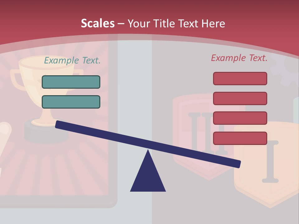 A Hand Touching A Tablet With A Trophy On It PowerPoint Template