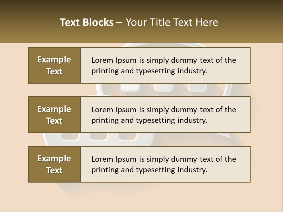 Two Speech Bubbles With Long Shadows On A Yellow Background PowerPoint Template