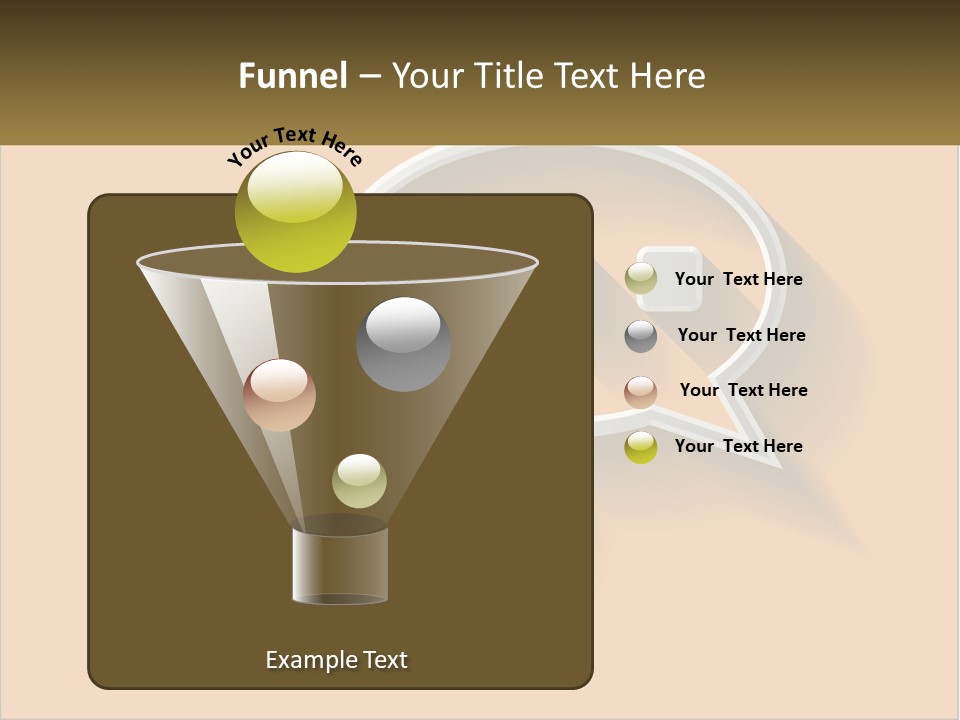 Two Speech Bubbles With Long Shadows On A Yellow Background PowerPoint Template