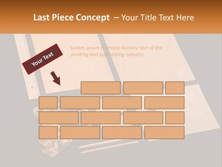 A Black Table Topped With Lots Of Different Items PowerPoint Template