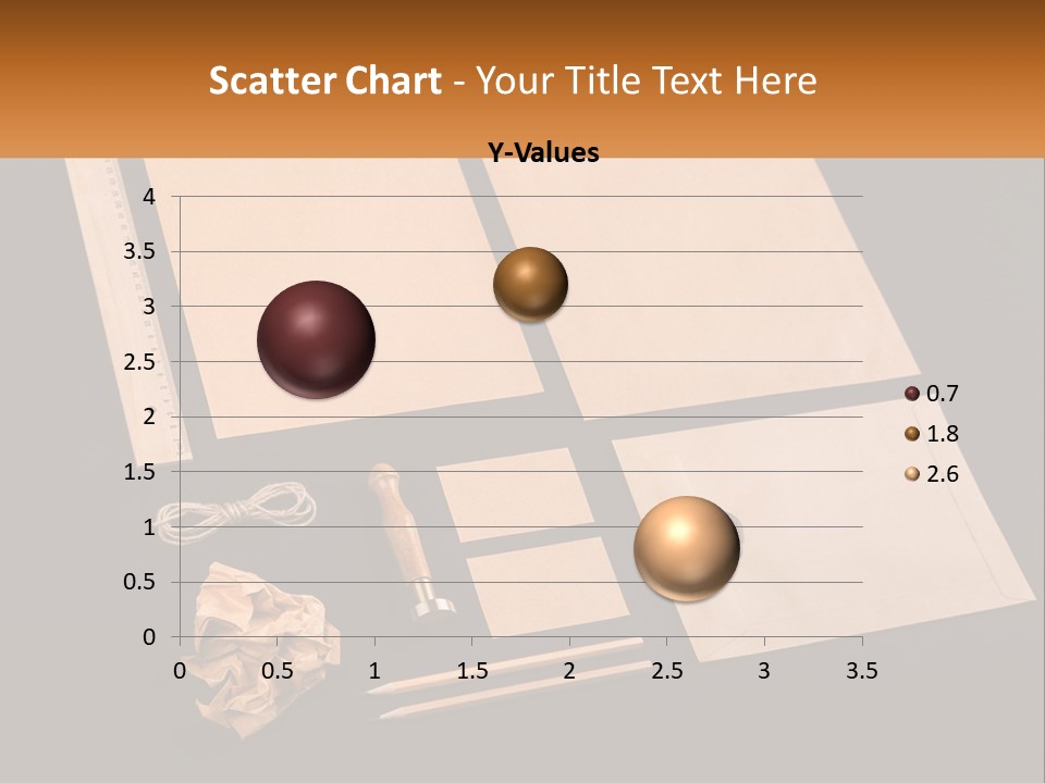 A Black Table Topped With Lots Of Different Items PowerPoint Template