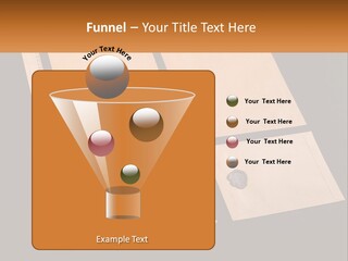 A Black Table Topped With Lots Of Different Items PowerPoint Template