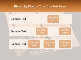 A Black Table Topped With Lots Of Different Items PowerPoint Template