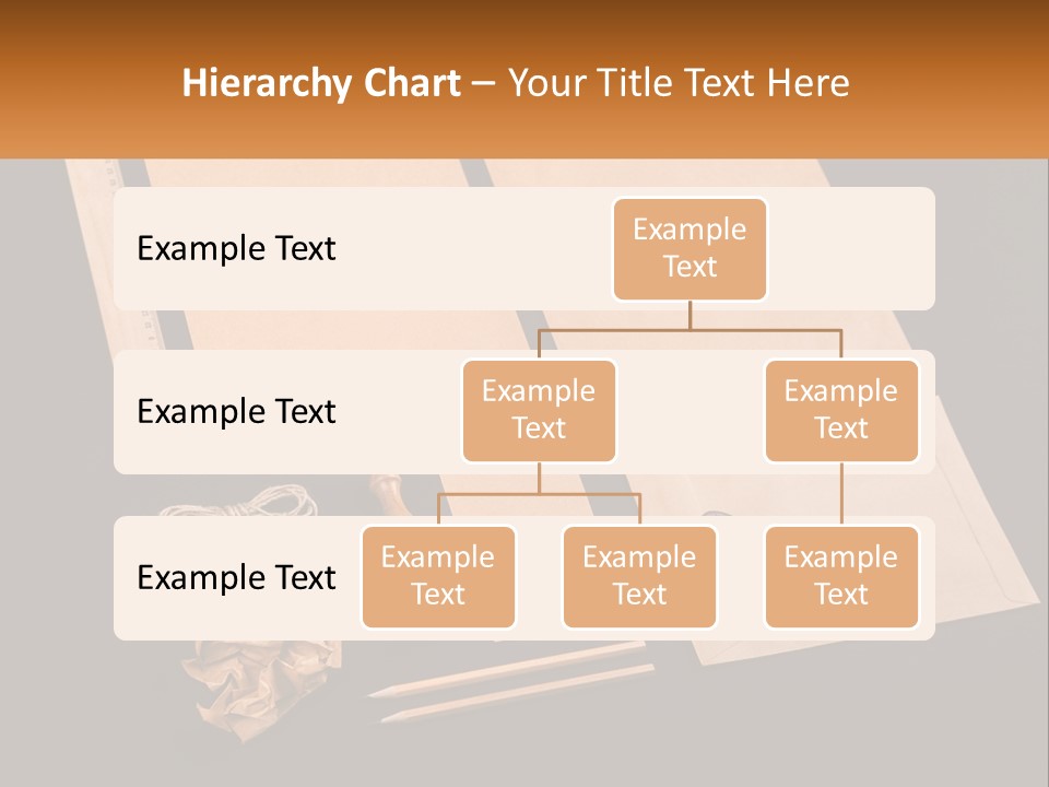 A Black Table Topped With Lots Of Different Items PowerPoint Template