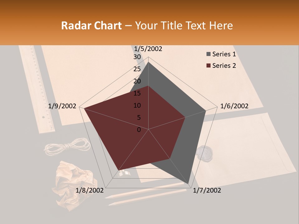 A Black Table Topped With Lots Of Different Items PowerPoint Template