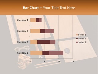 A Black Table Topped With Lots Of Different Items PowerPoint Template