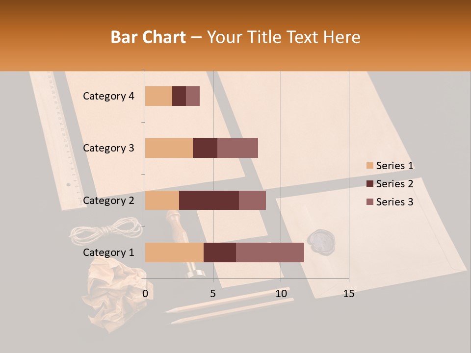 A Black Table Topped With Lots Of Different Items PowerPoint Template