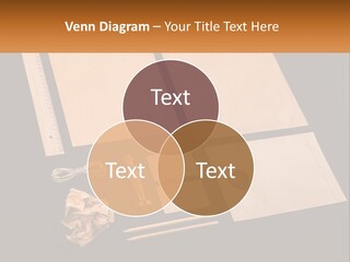 A Black Table Topped With Lots Of Different Items PowerPoint Template