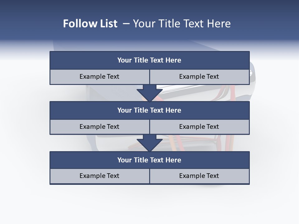 A Blue Power Bank With A Red Cord Attached To It PowerPoint Template